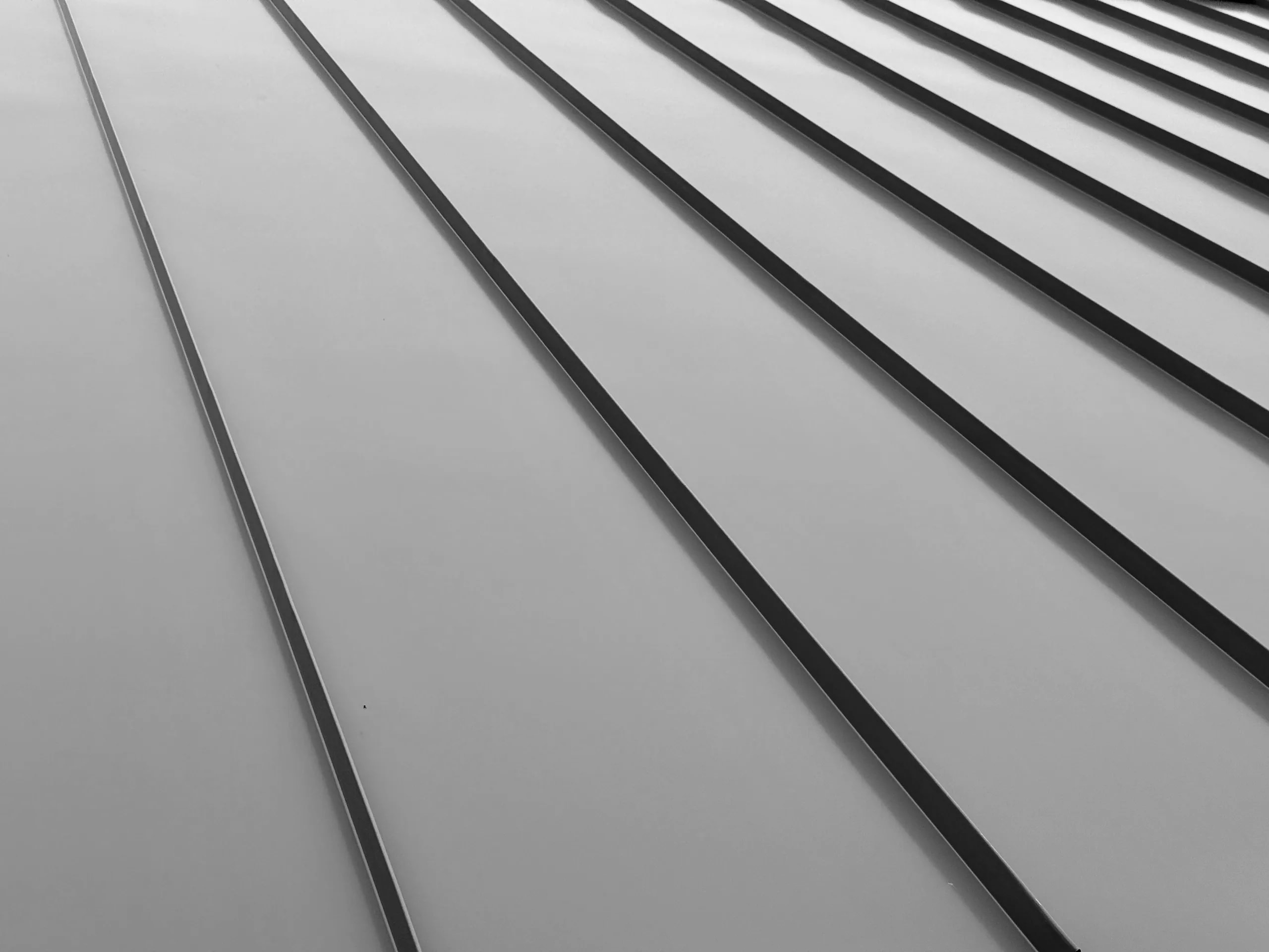 Standing seam metal roof panels